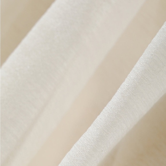 SINCETHEN Timeless Sleeveless Cream Ruffled Tiered Maxi Midi Dress S XS Bridal - Picture 11 of 16